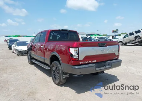 2021 Nissan Titan Xd Platinum Reserve 4X4 из США, поврежденный, VIN 1N6AA1FBXMN516906